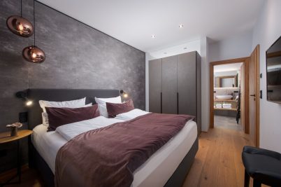 Luxury Apartments R6 Tegernsee Apartment 1 Hauptschlafzimmer